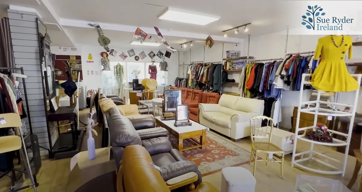 Sue Ryder charity shop, North Strand