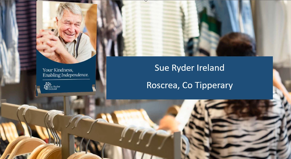 Sue Ryder charity shop, Roscrea