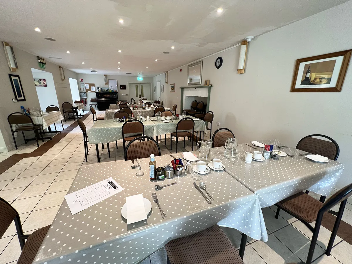 Sue Ryder Carlow Town Dining Area