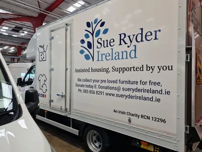 Sue Ryder Charity Furniture Donation Van